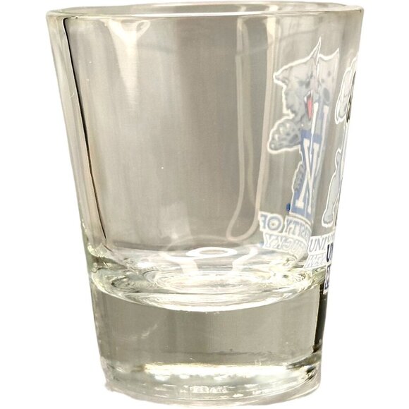 Hunter University of Kentucky Wildcat Logo Shot Glass Vintage EUC - Picture 2 of 9